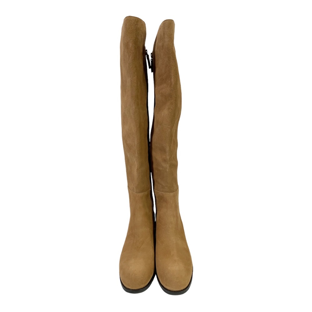 Cole Haan Izzy Over Knee Boots Size 8 Light Whiskey Suede - Picture 3 of 8